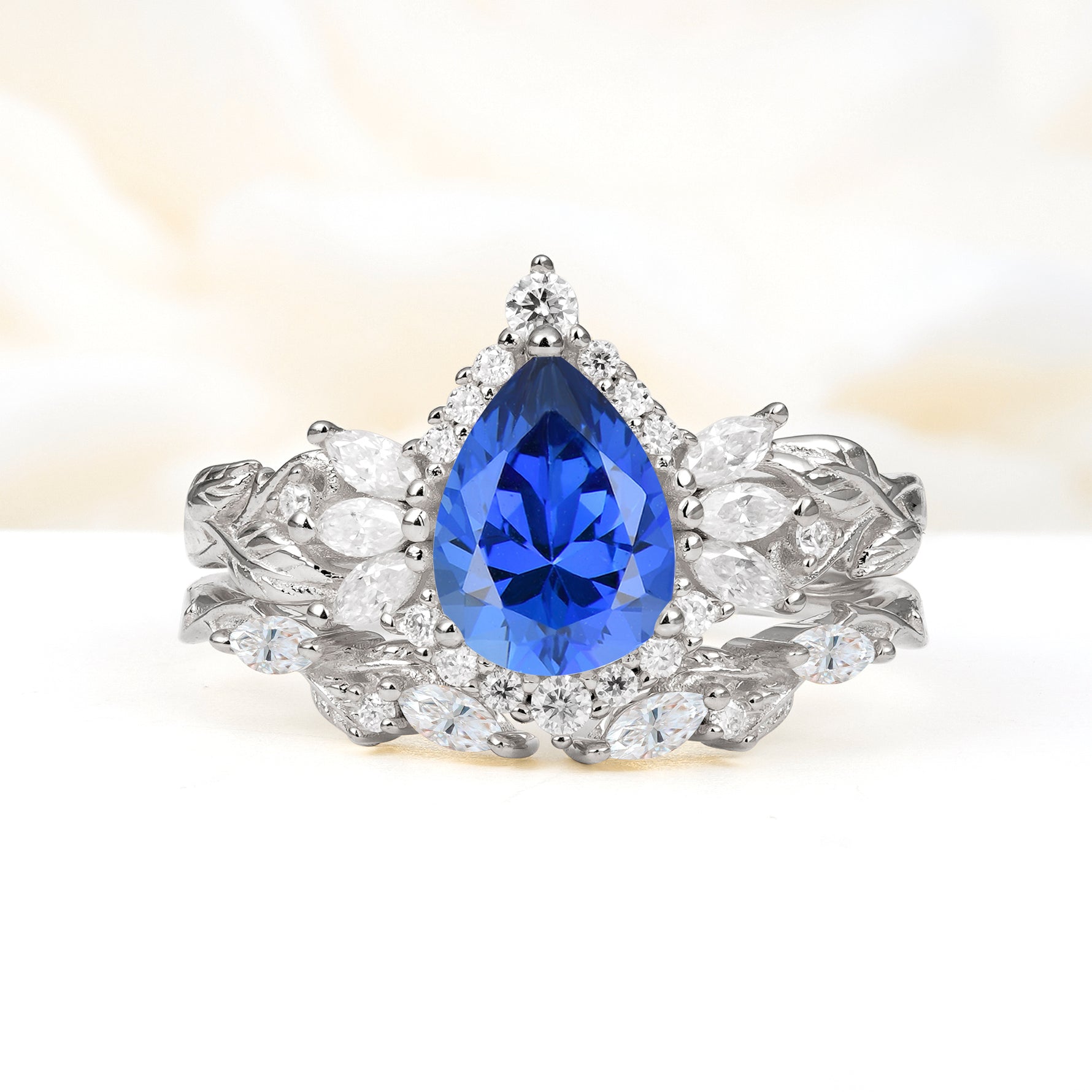 SR17675 Sapphire Ring - Additional view