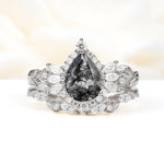 SR17675 Black Rutilated Quartz Ring - Additional view