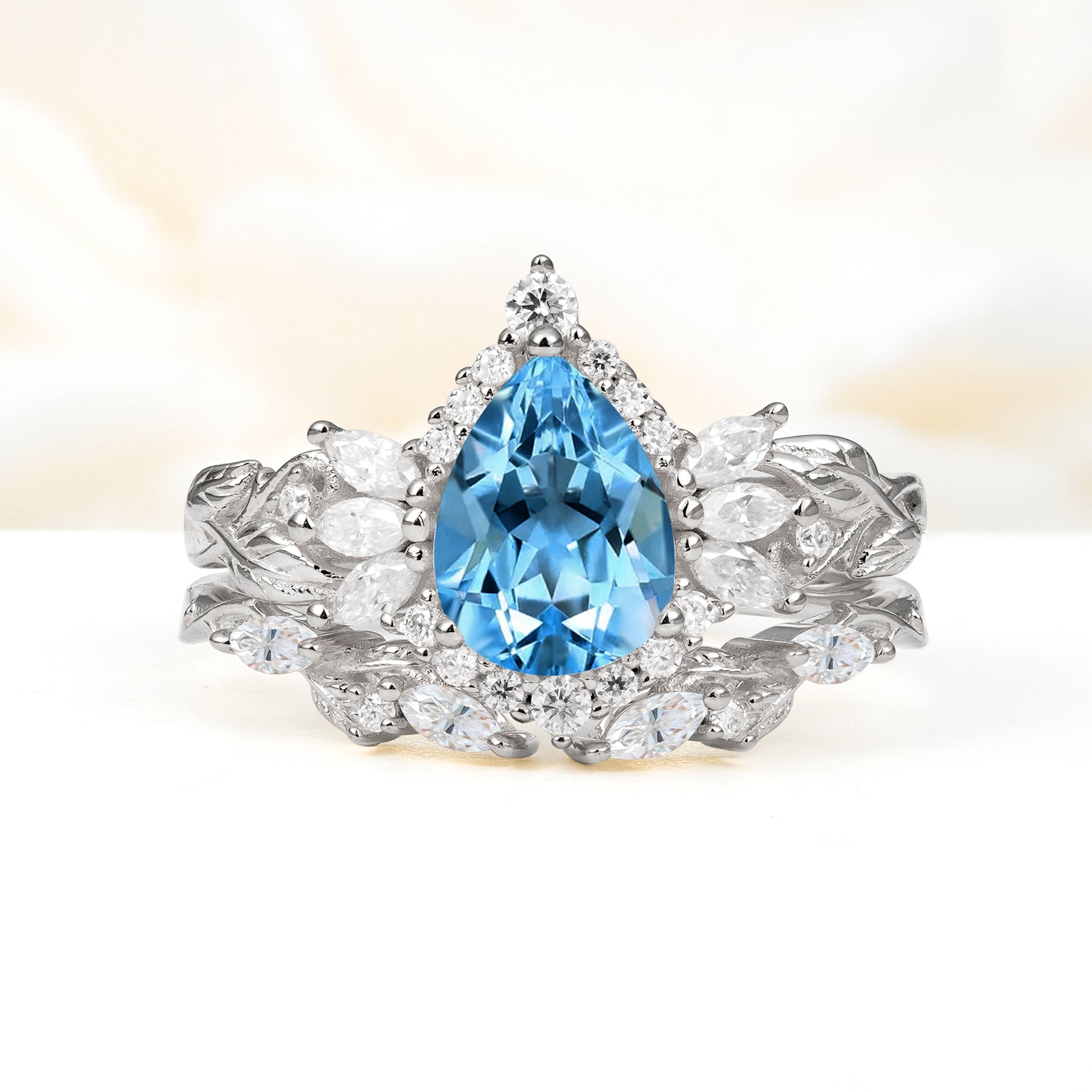 SR17675 Aquamarine Ring - Additional view