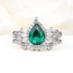 SR17675 Emerald Ring - Additional view