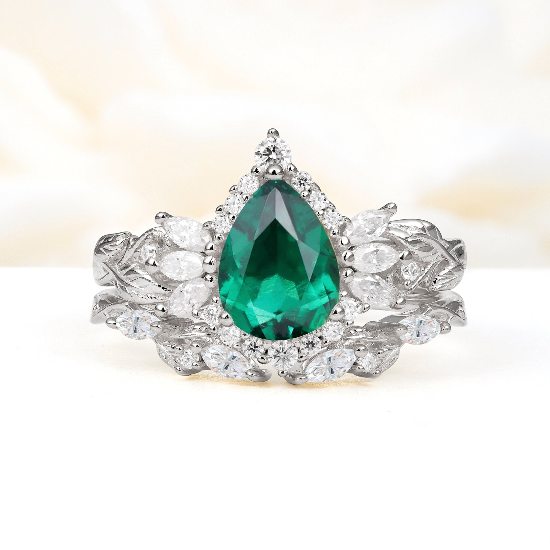 SR17675 Emerald Ring - Additional view