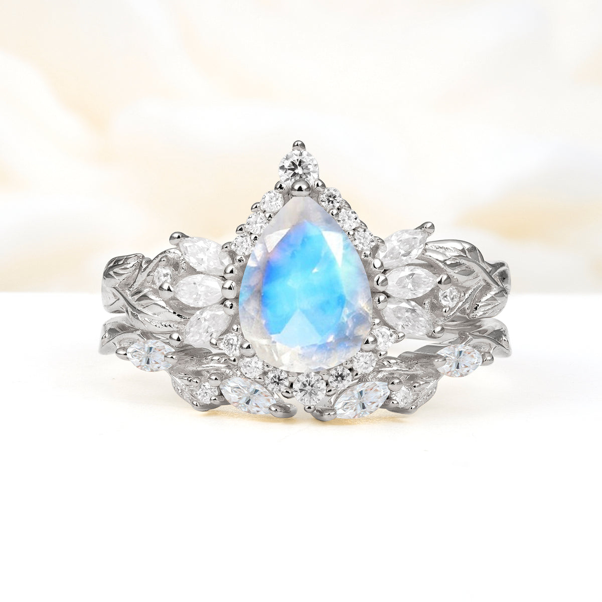 SR17675 Moonstone Ring - Additional view
