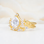 SR17675 Moissanite Ring - White-Gold