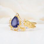 SR17675 Tanzanite Ring - White-Gold