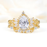 SR17675 Lab Diamond Ring - Yellow-Gold