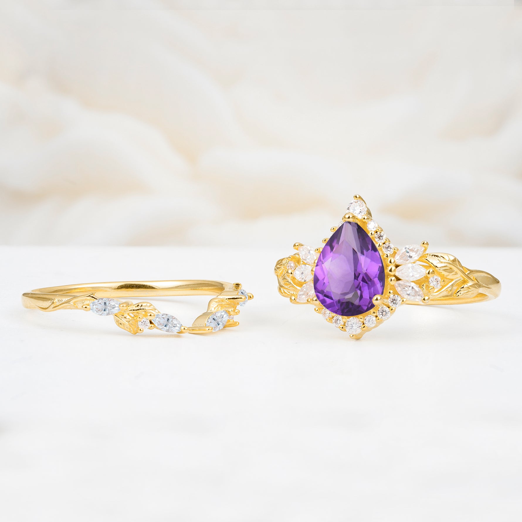 SR17675 Amethyst Ring - Additional view
