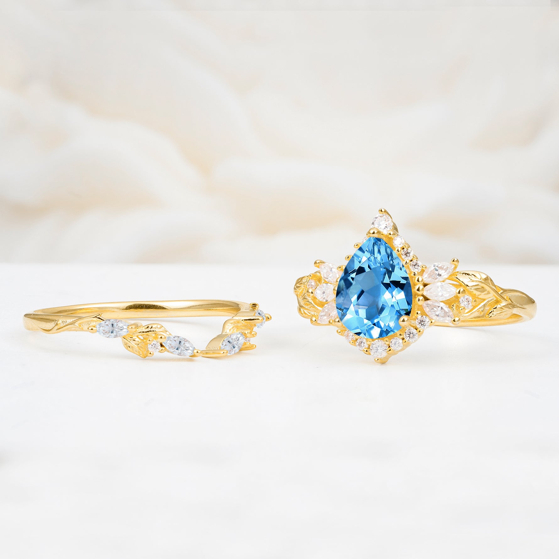 SR17675 Aquamarine Ring - Additional view