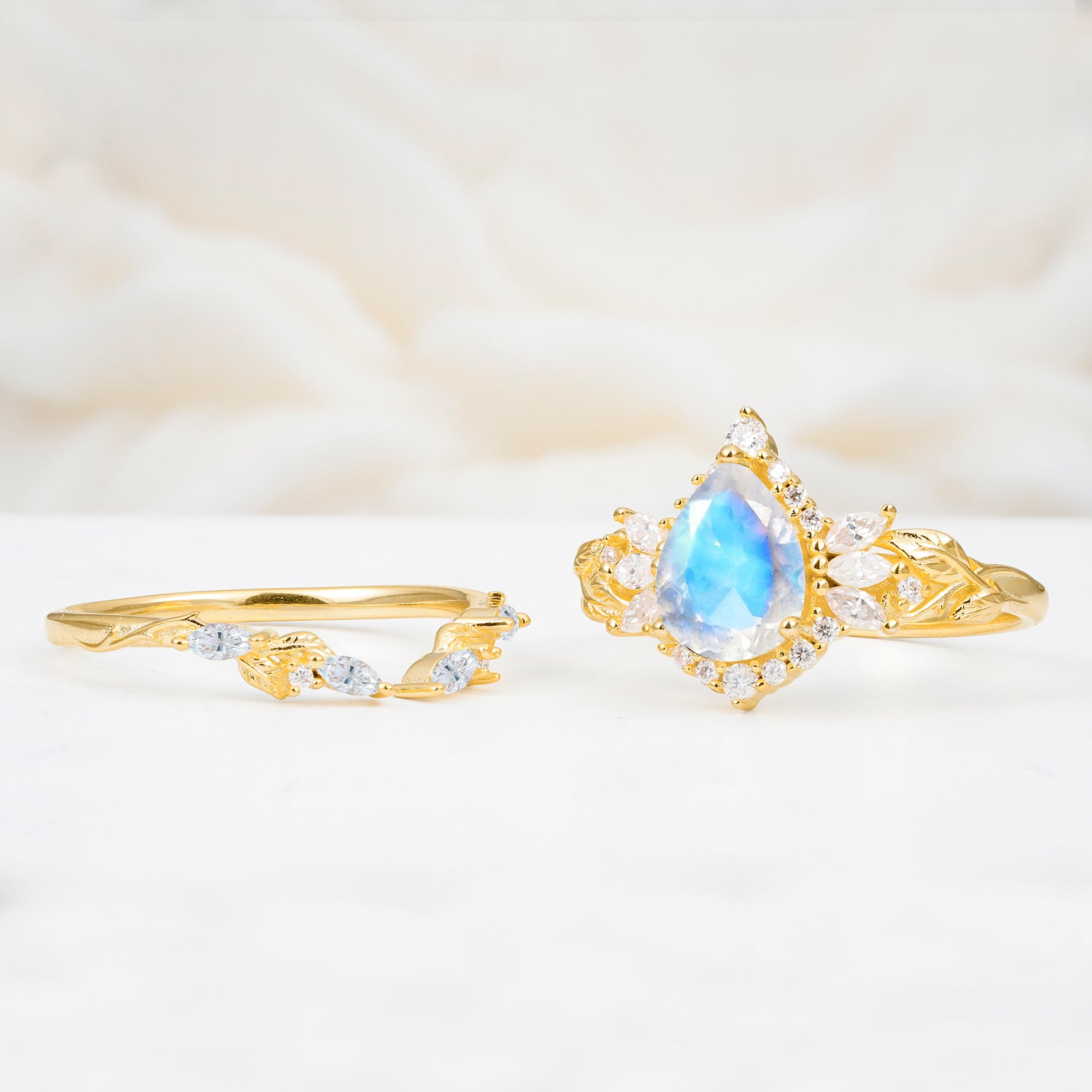 SR17675 Moonstone Ring - Additional view