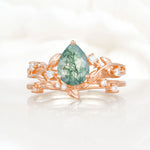 SR17677 Moss Agate Ring - Additional view