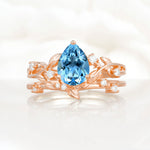 SR17677 Aquamarine Ring - Additional view