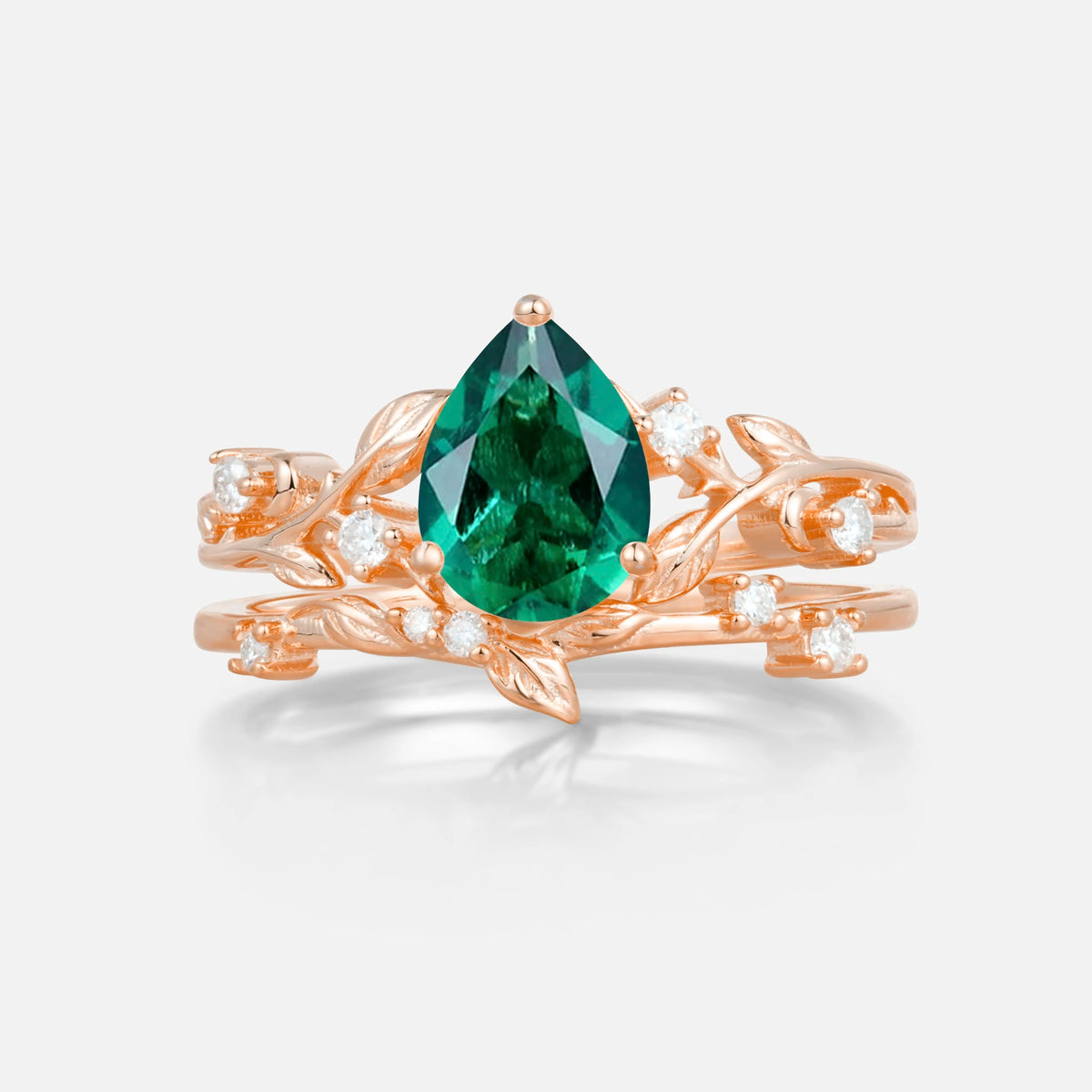 SR17677 Emerald Ring - Additional view