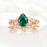 SR17677 Emerald Ring - Additional view