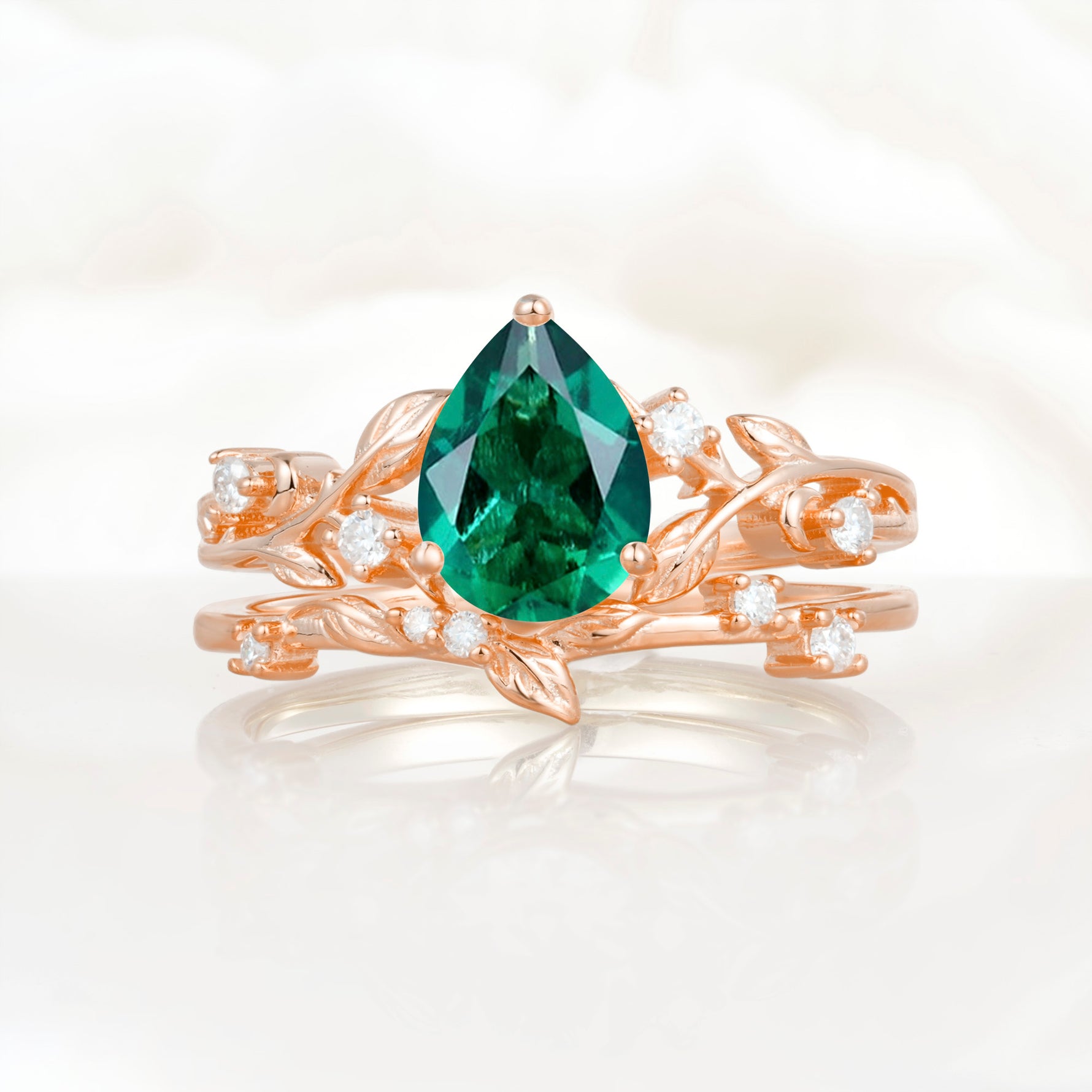 SR17677 Emerald Ring - Additional view