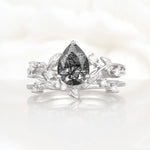 SR17677 Black Rutilated Quartz Ring - Additional view
