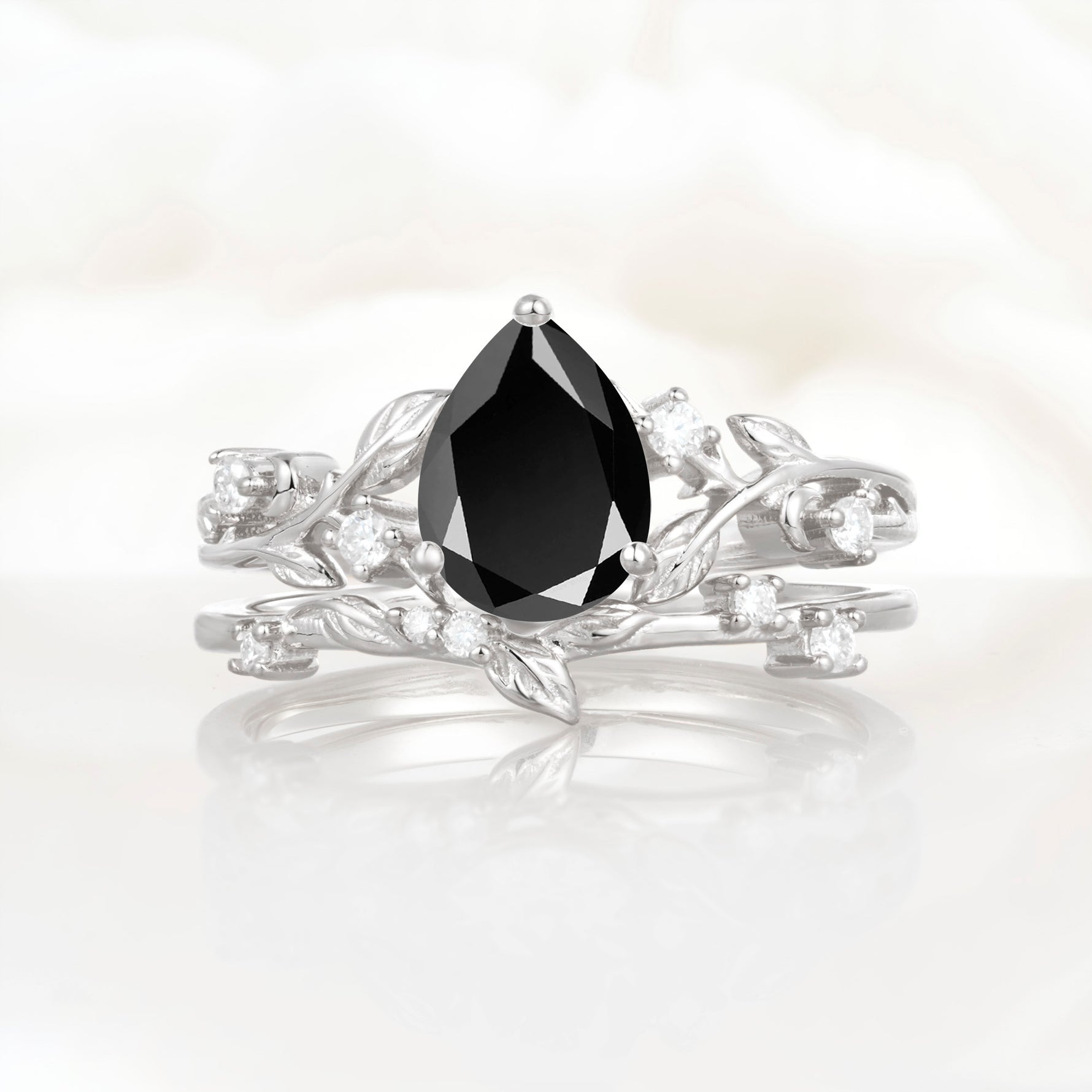 SR17677 Black Onyx Ring - Additional view
