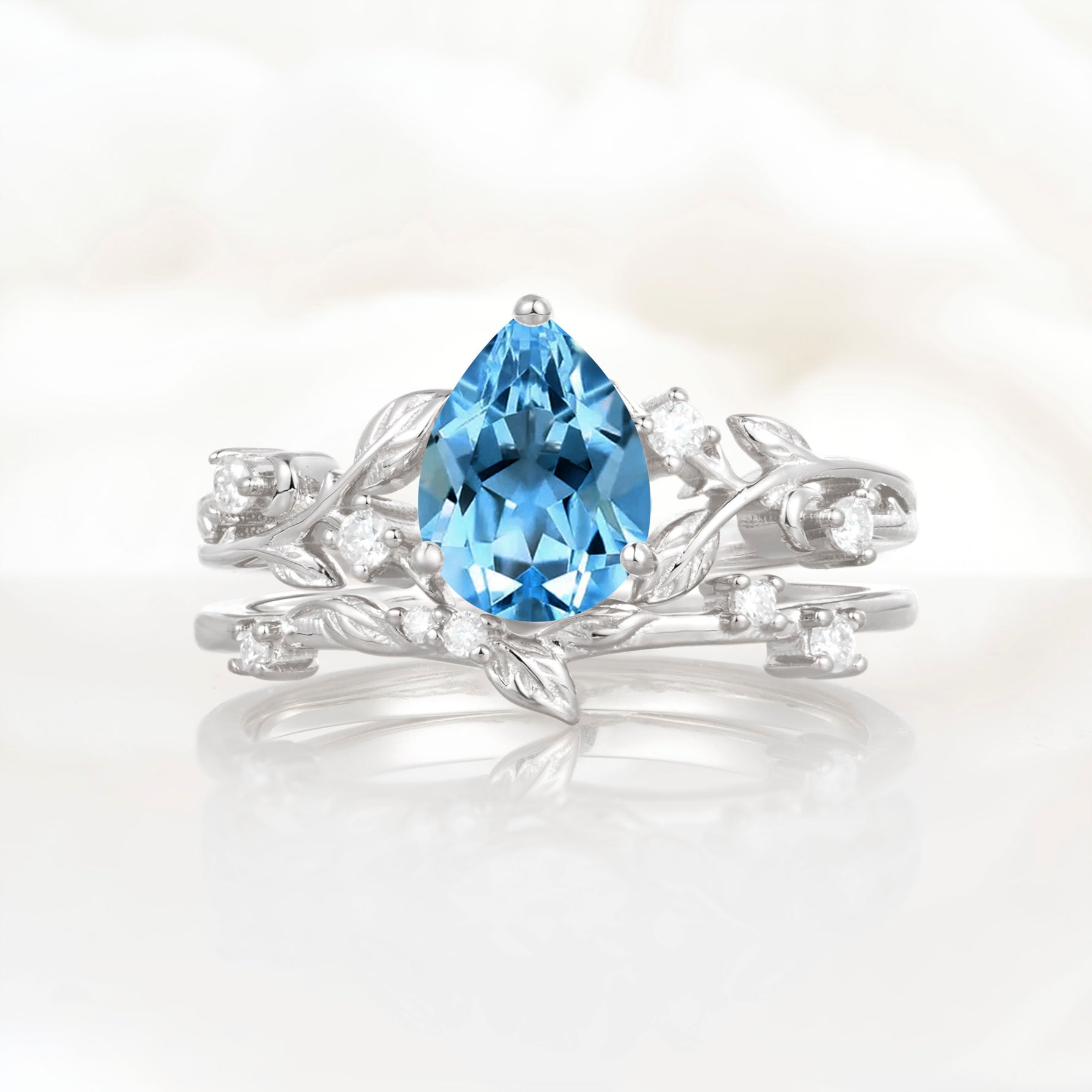 SR17677 Aquamarine Ring - Additional view