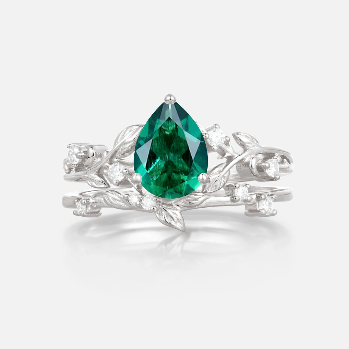 SR17677 Emerald Ring - Additional view