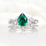 SR17677 Emerald Ring - Additional view