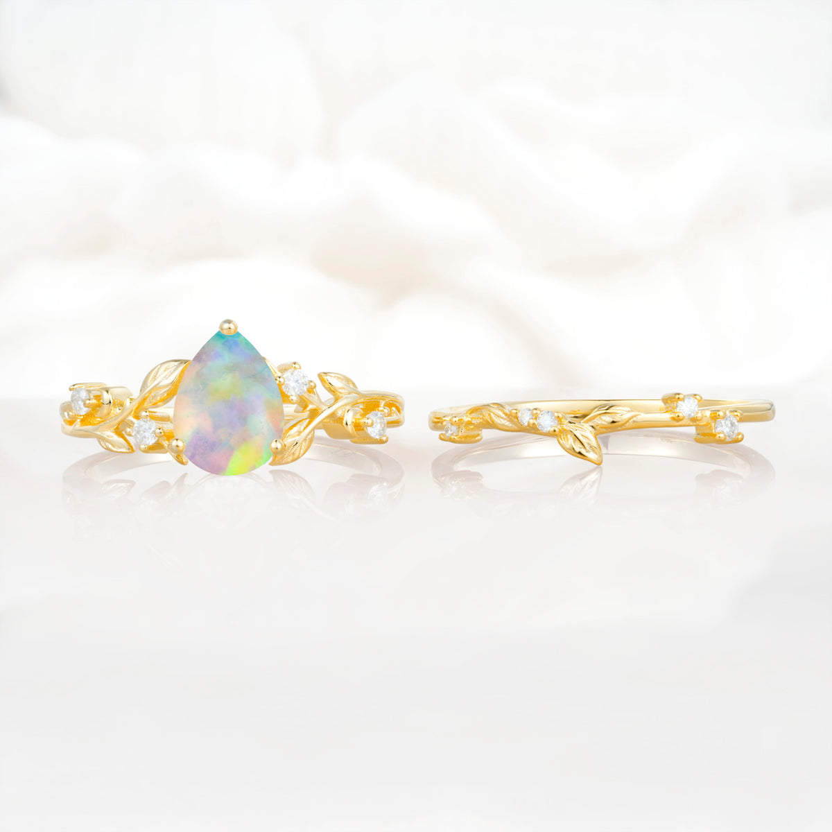 SR17677 Fire Opal Ring - Additional view