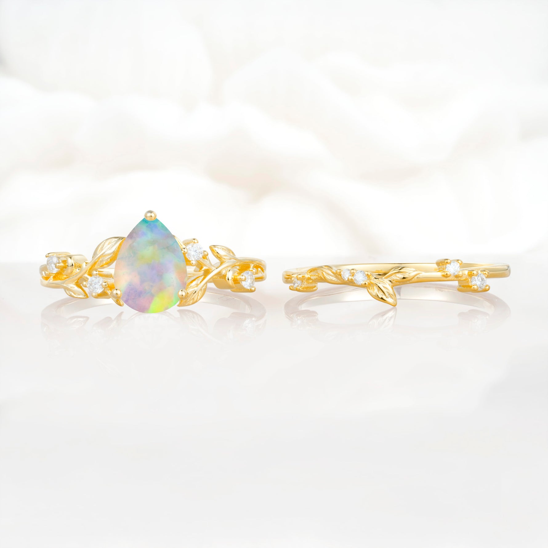 SR17677 Fire Opal Ring - Additional view