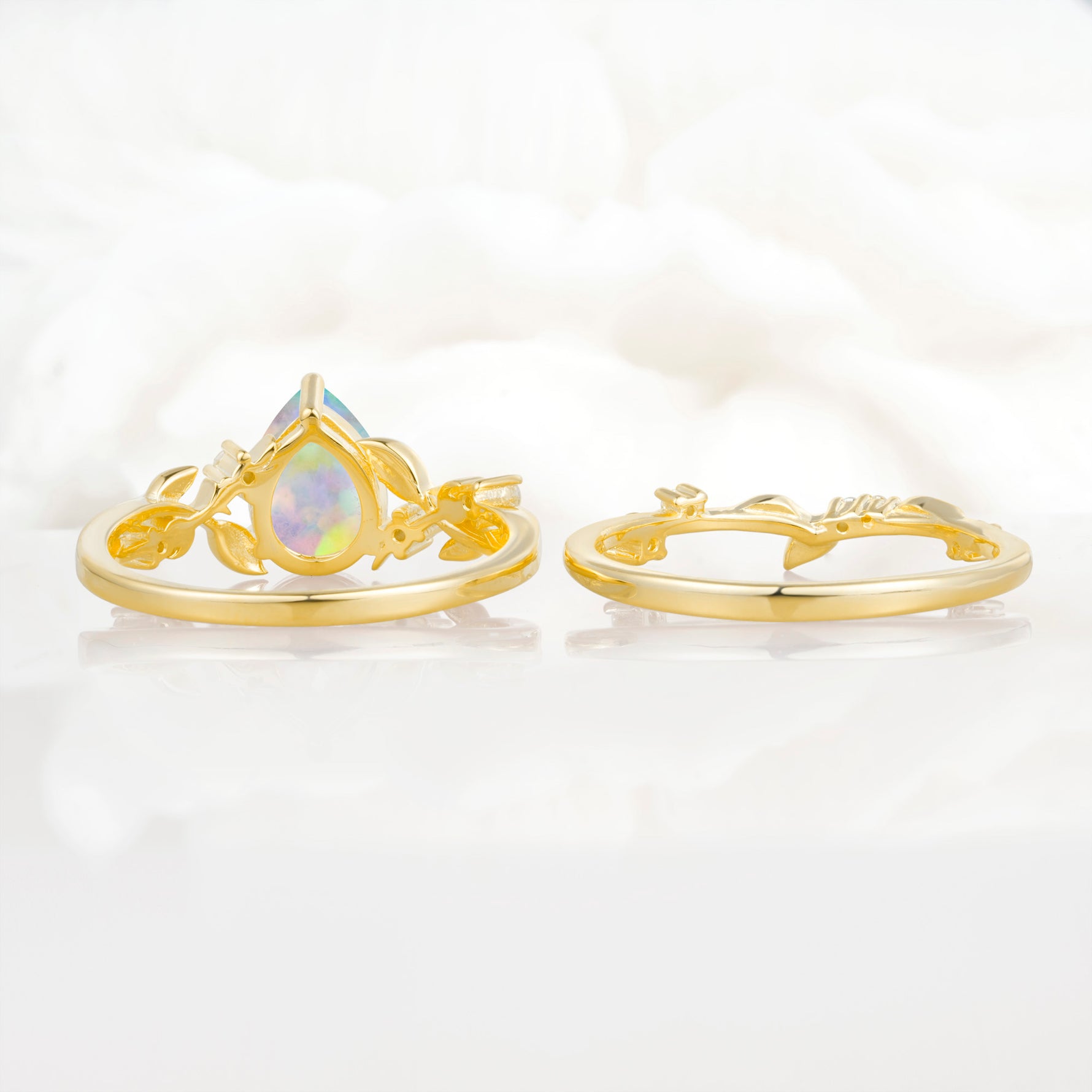 SR17677 Fire Opal Ring - Additional view