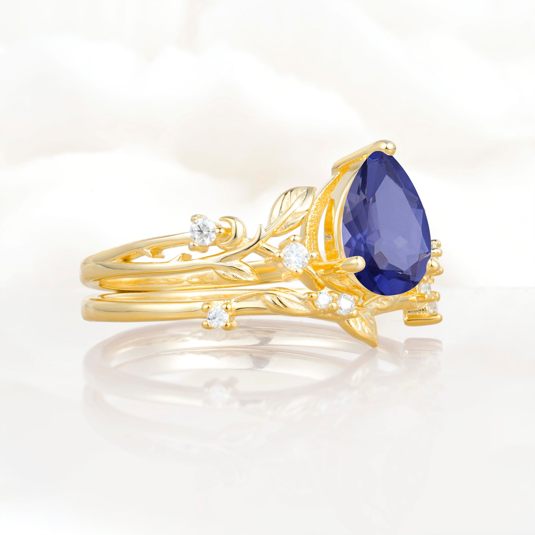 SR17677 Tanzanite Ring - White-Gold