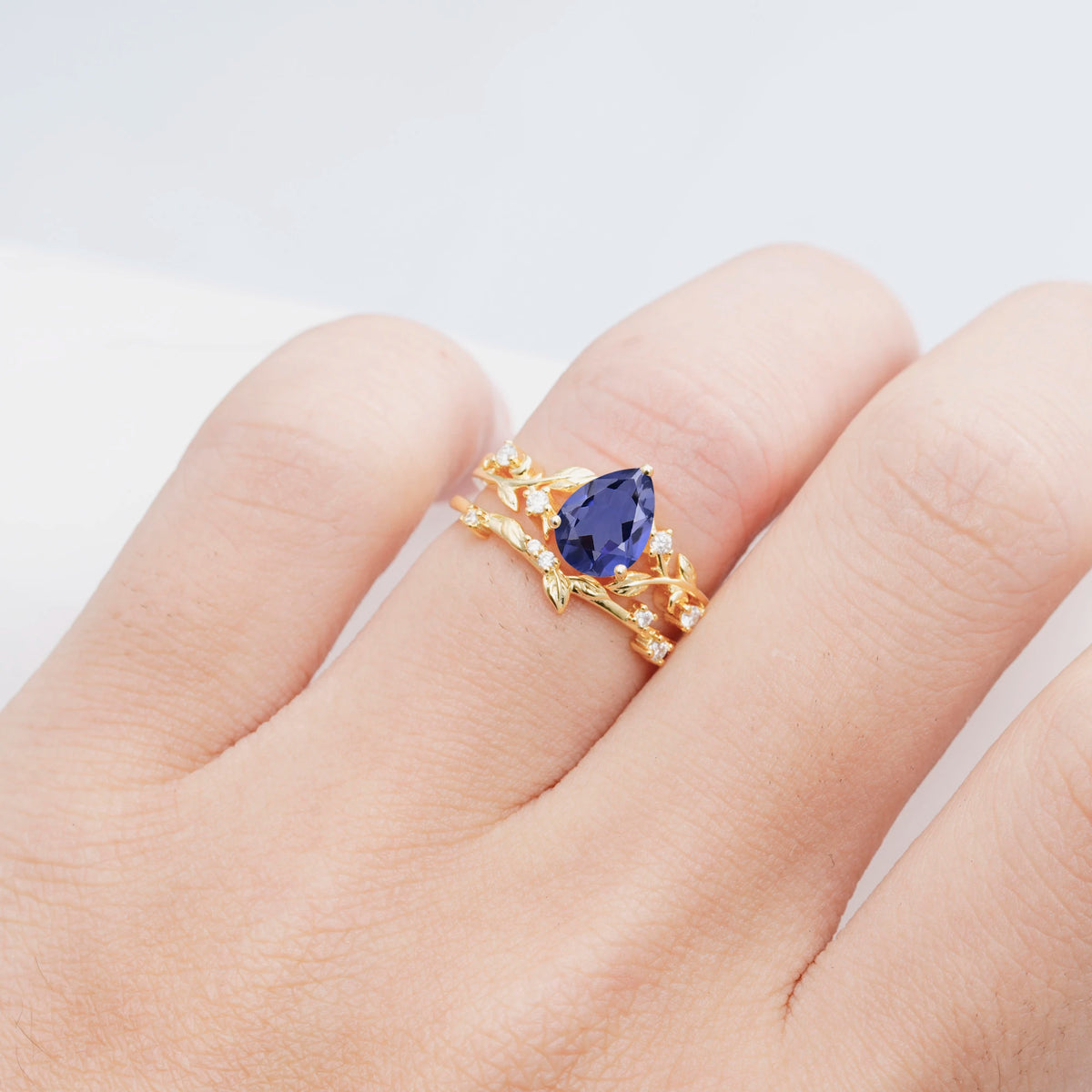 SR17677 Tanzanite Ring - Rose-Gold