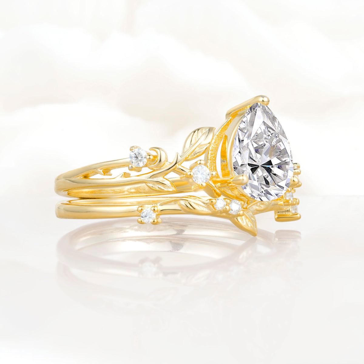 SR17677 Lab Diamond Ring - White-Gold