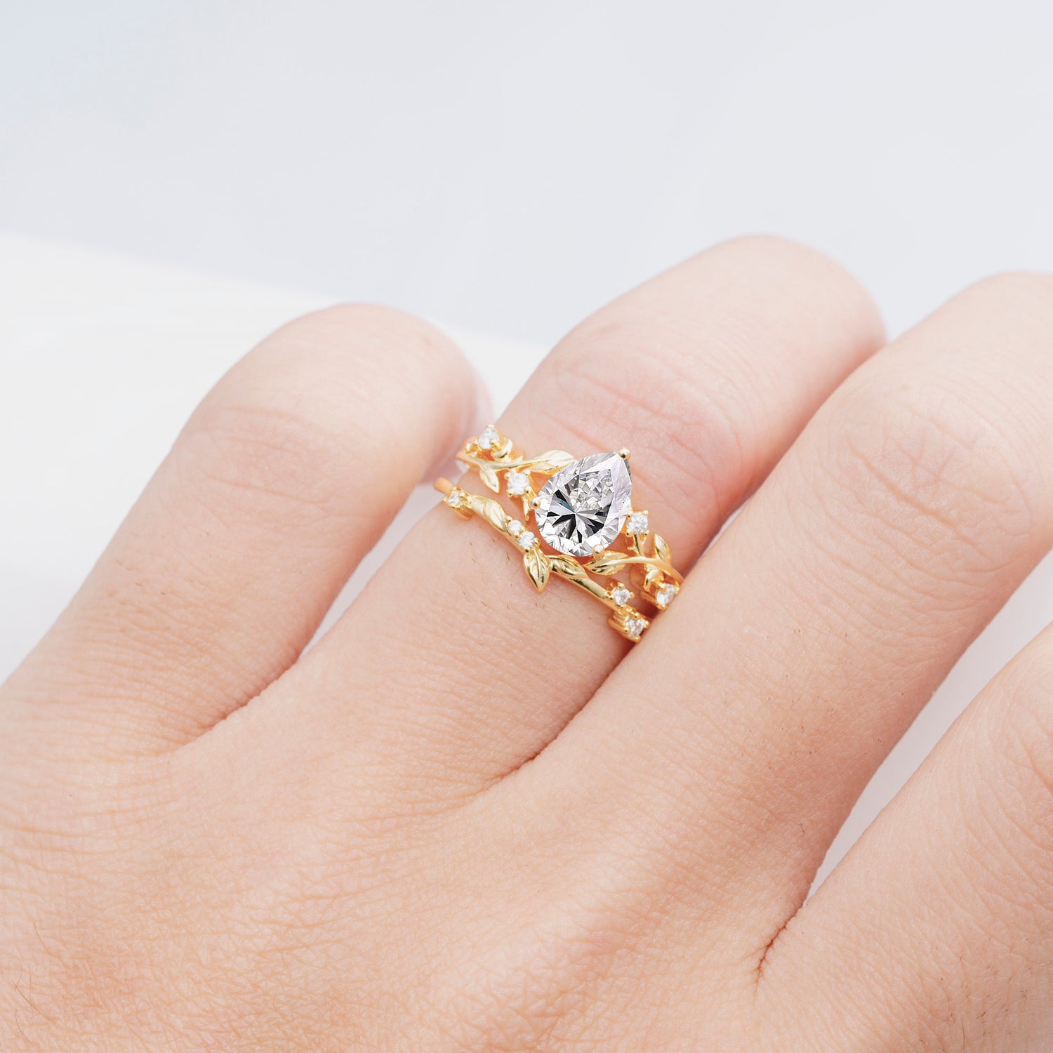 SR17677 Lab Diamond Ring - Rose-Gold