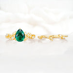 SR17677 Emerald Ring - Additional view