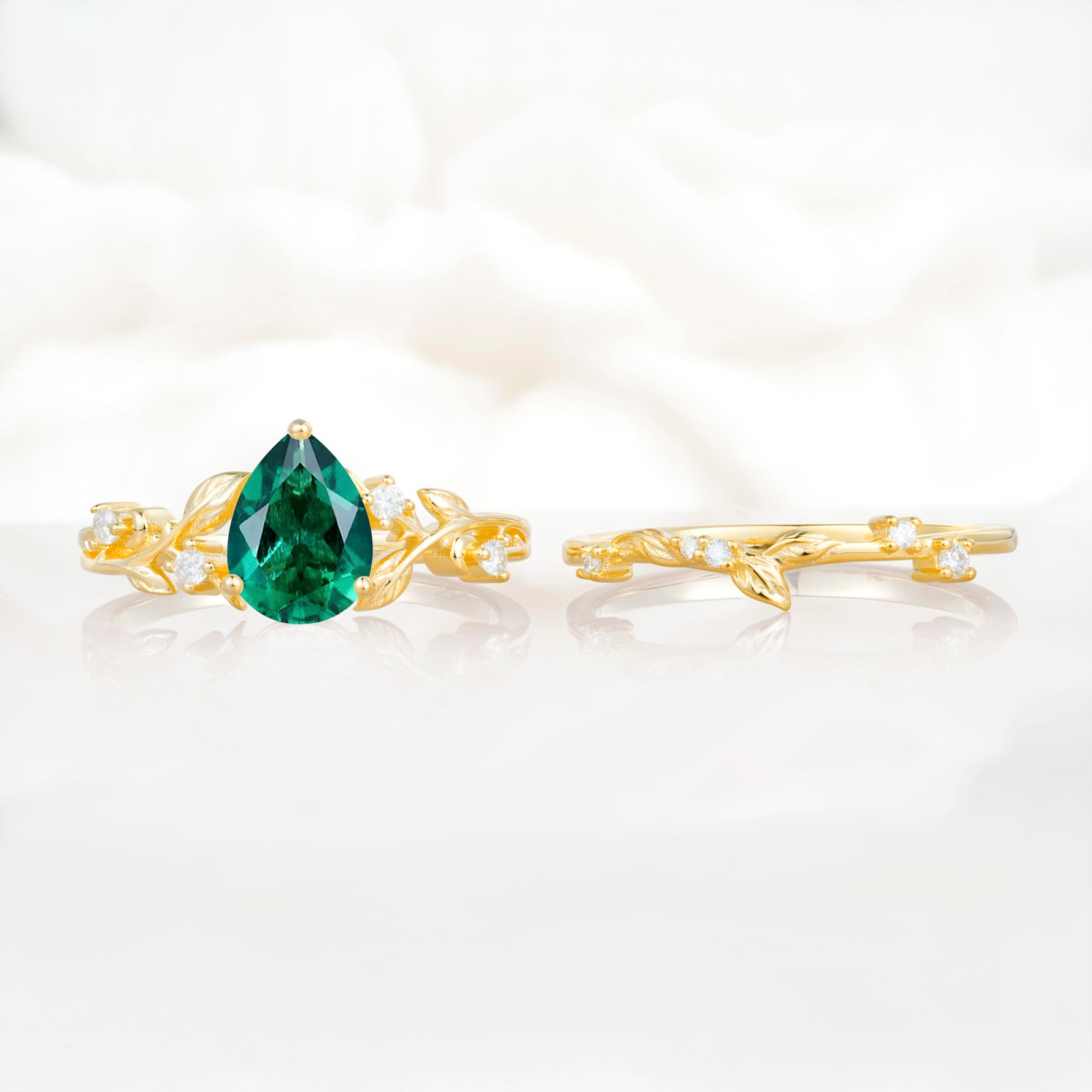 SR17677 Emerald Ring - Additional view