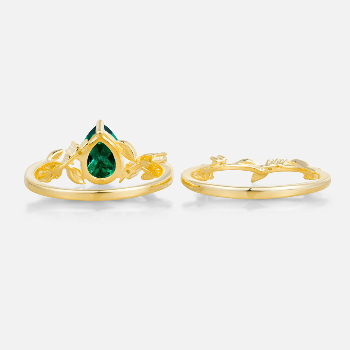 SR17677 Emerald Ring - Additional view
