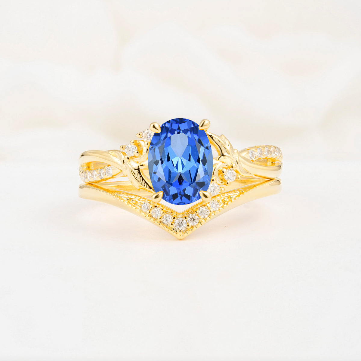 SR17683 Sapphire Ring - Additional view