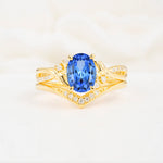 SR17683 Sapphire Ring - Additional view