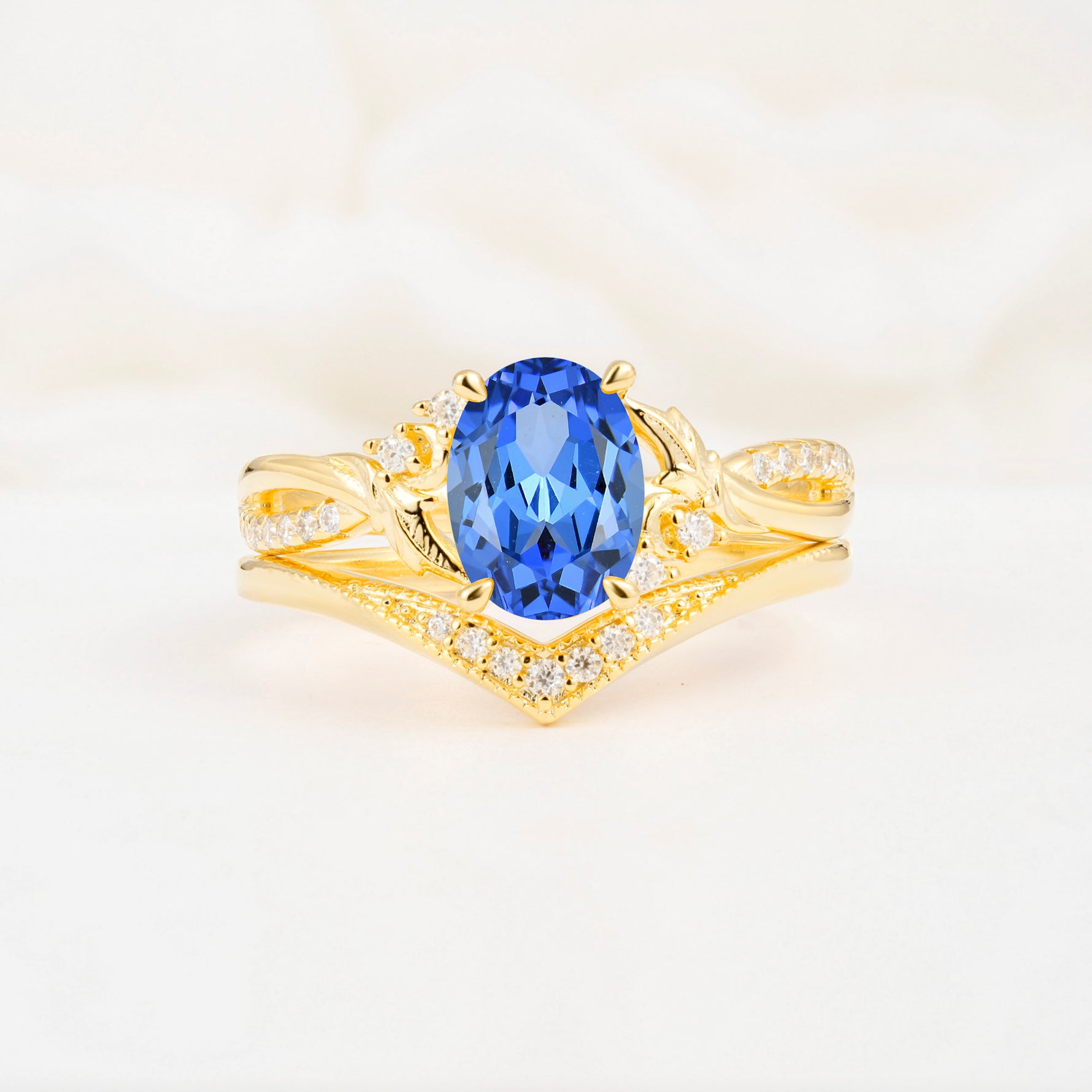 SR17683 Sapphire Ring - Additional view