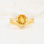 SR17683 Citrine Ring - Additional view