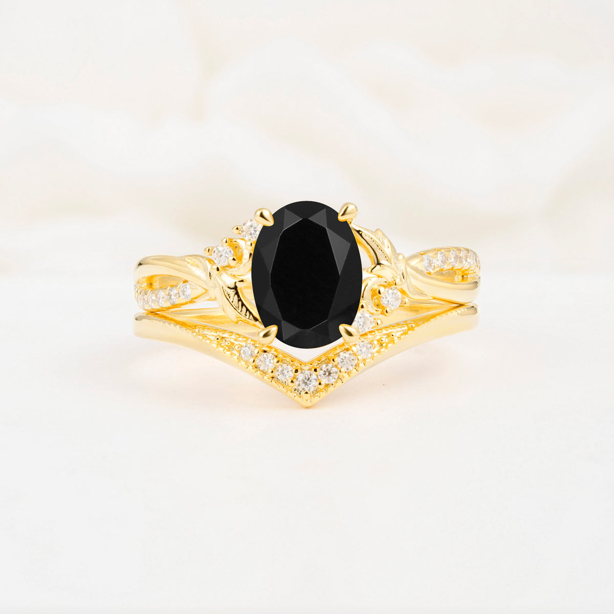 SR17683 Black Onyx Ring - Additional view