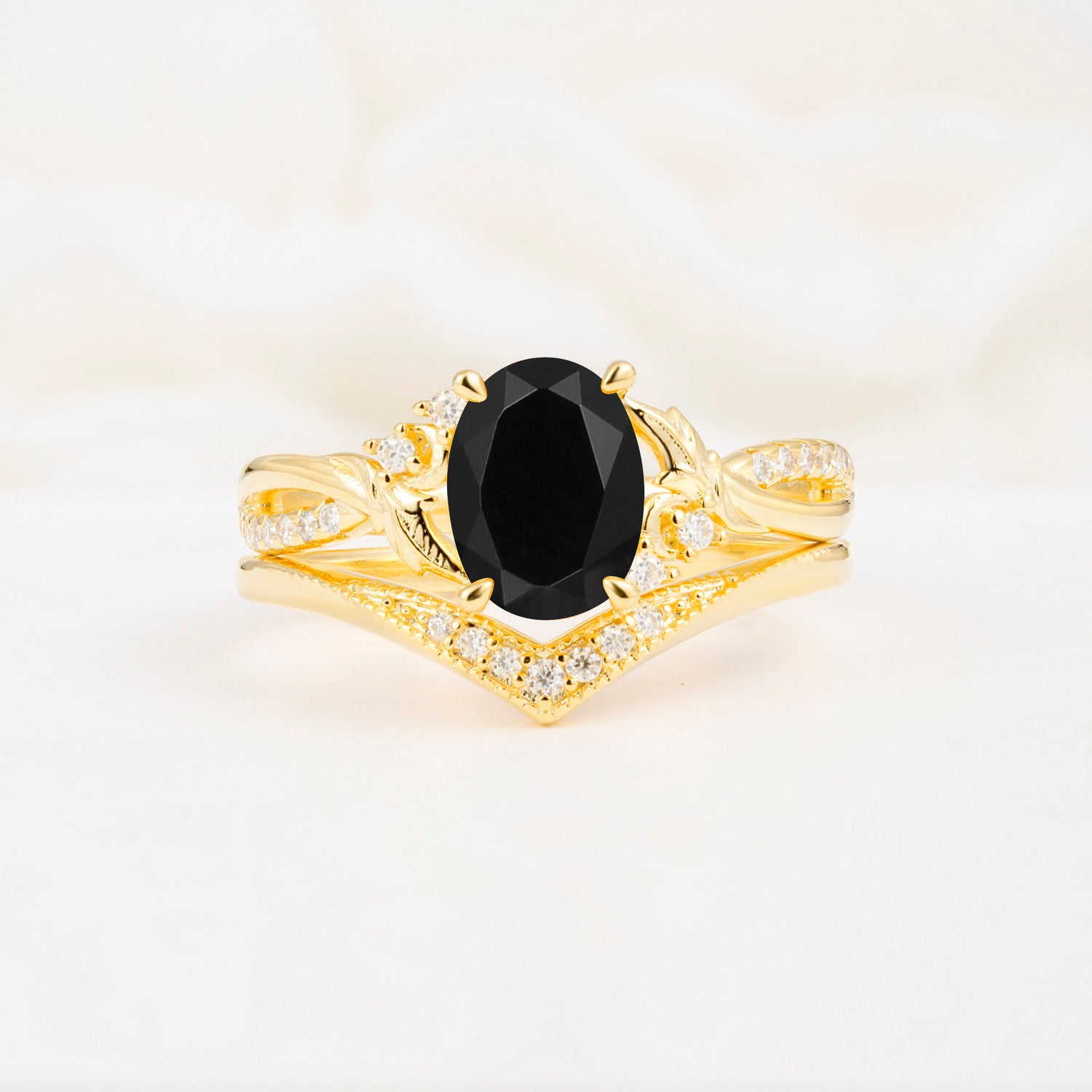 SR17683 Black Onyx Ring - Additional view