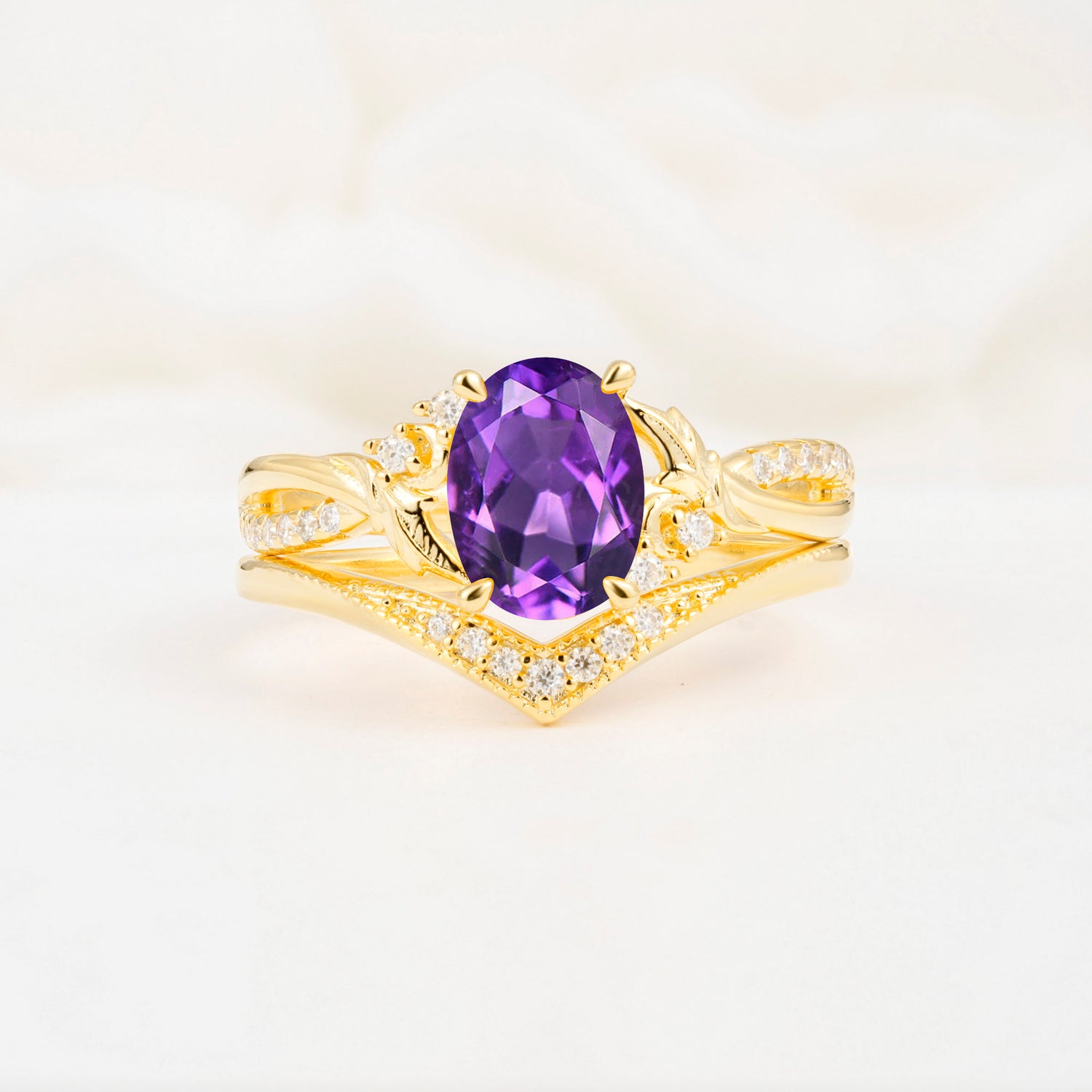 SR17683 Amethyst Ring - Additional view