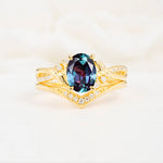 SR17683 Alexandrite Ring - Additional view