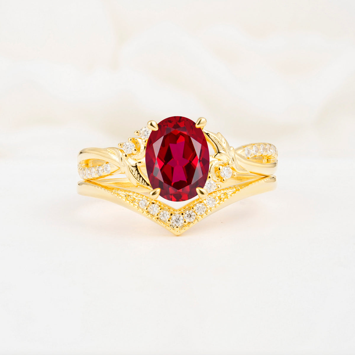 SR17683 Ruby Ring - Additional view