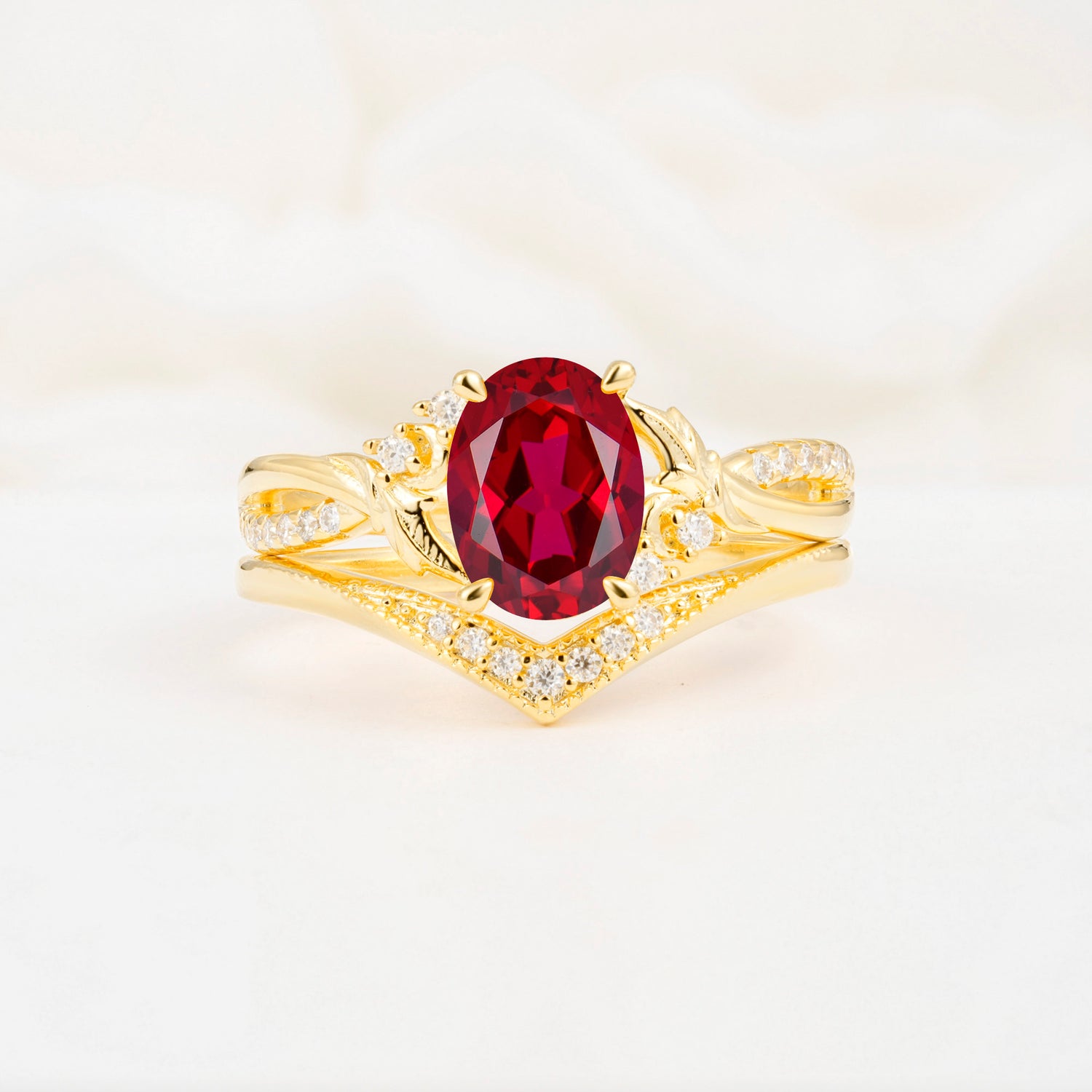 SR17683 Ruby Ring - Additional view