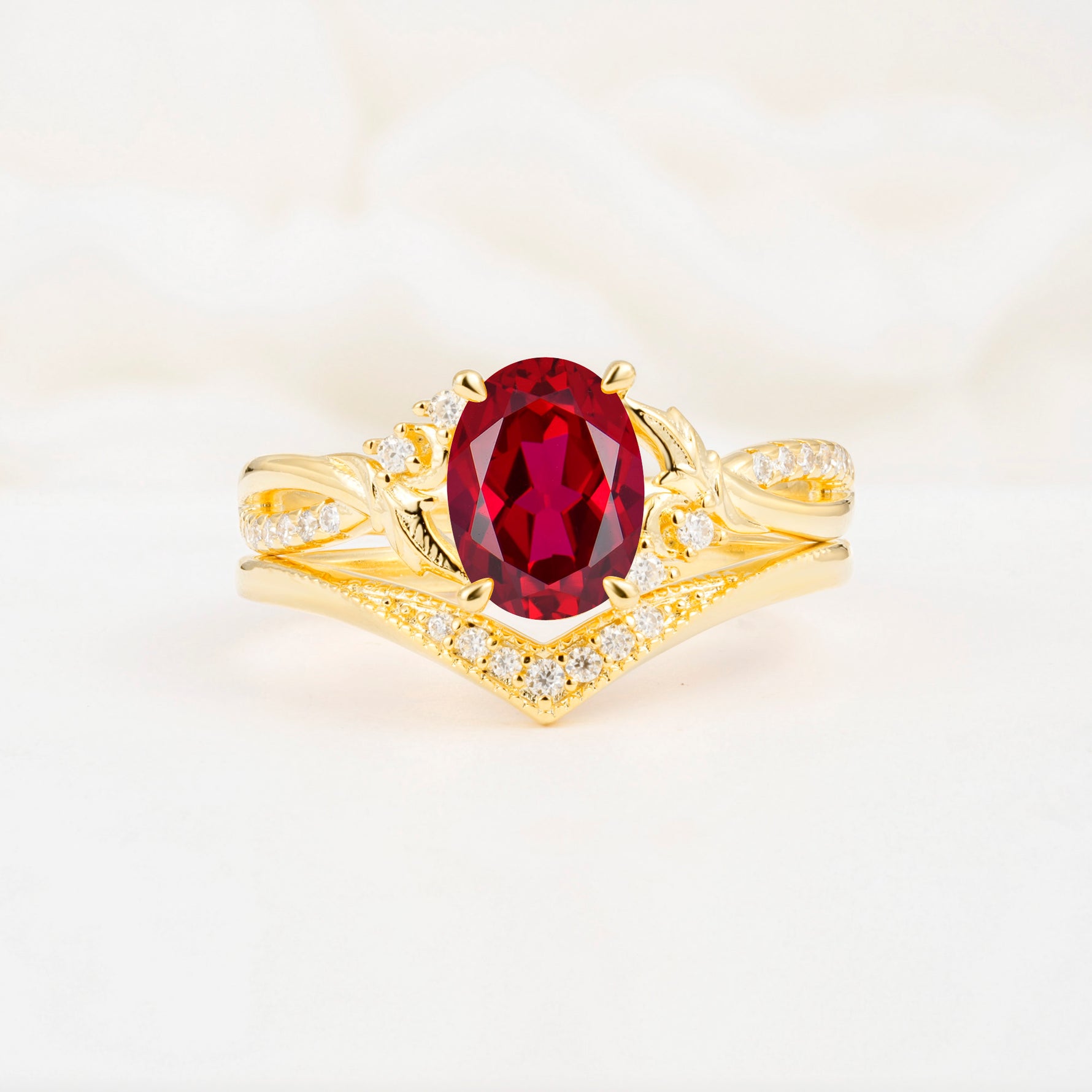 SR17683 Ruby Ring - Additional view