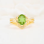 SR17683 Peridot Ring - Additional view
