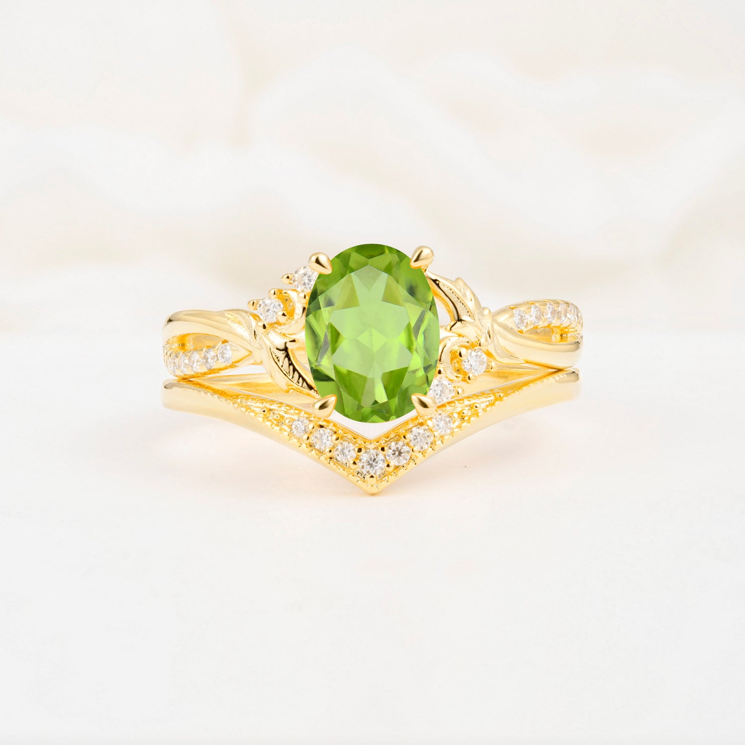 SR17683 Peridot Ring - Additional view