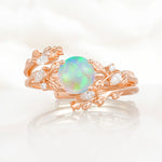 SR17688 Fire Opal Ring - Additional view
