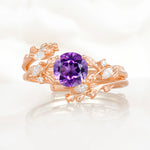SR17688 Amethyst Ring - Additional view