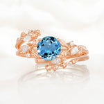 SR17688 Aquamarine Ring - Additional view