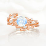 SR17688 Moonstone Ring - Additional view