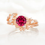 SR17688 Ruby Ring - Additional view